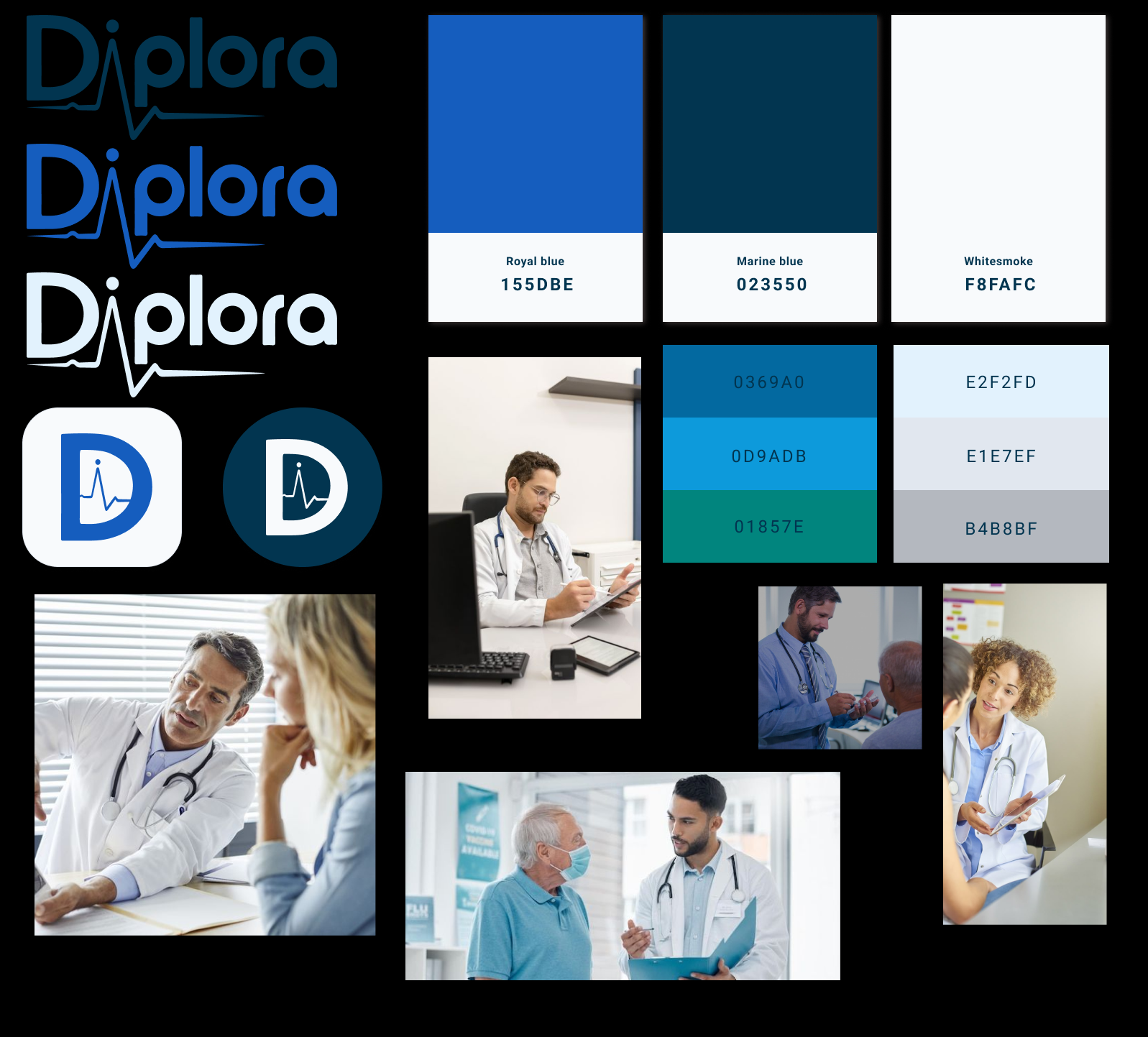 Diplora brand identity